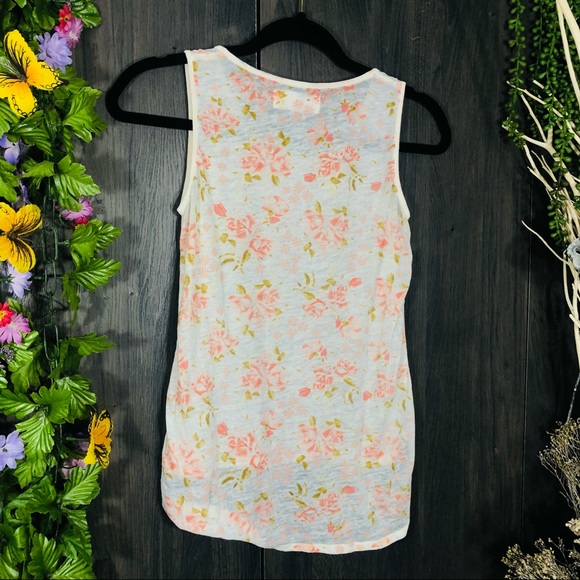 _🌸5/$25🌸Mighty Fine Floral Printed Sleeveless Top Small - Picture 11 of 13